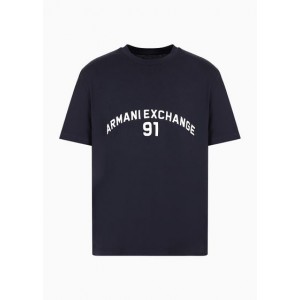 Regular fit T-shirt with logo lettering