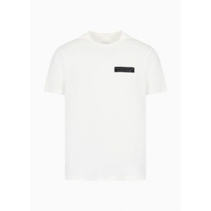Armani Sustainability Values organic jersey cotton regular fit logo t-shirt