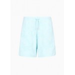 Shorts in slub fabric