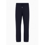 Chino trousers in cotton French terry