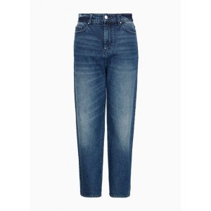 Armani Sustainability Values j81 girlfriend fit denim jeans