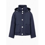 ASV hooded button up jacket