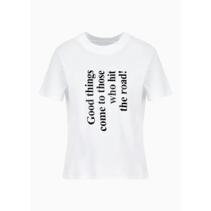 Pima cotton T-shirt with print