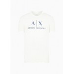 Regular fit cotton T-shirt with contrasting logo