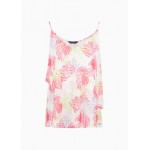 Ruffled top in ASV floral fabric