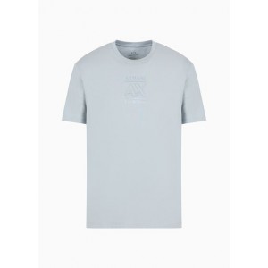 Regular fit jersey T-shirt with central print