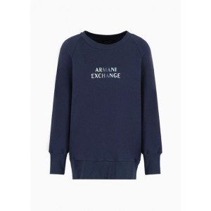 Sweatshirt with ASV organic cotton print