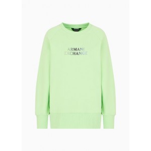 Sweatshirt with ASV organic cotton print