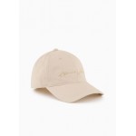 Cotton peaked hat with glitter logo