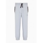 Cotton blend jogger trousers with pockets
