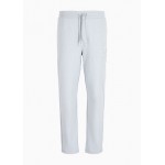 Cotton blend jogger trousers with logo