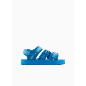 Multi-band sandals with tear
