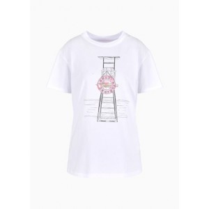 Relaxed-fit T-shirt in cotton jersey with print