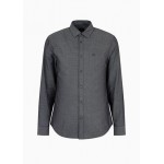 Regular fit shirt in pure cotton