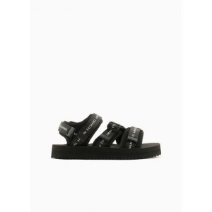 Multi-band sandals with tear