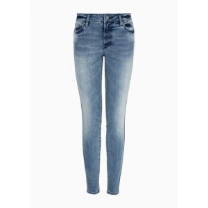 Super skinny fit stone washed jeans