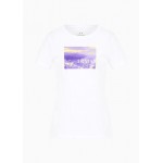 Regular fit T-shirt with ASV organic cotton print