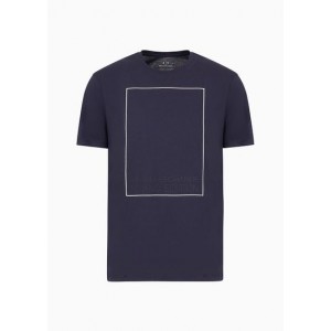 Regular fit T-shirt in ASV organic cotton with print
