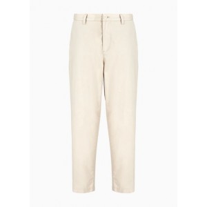 Chino trousers in cotton gabardine