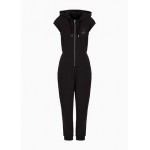 Hooded tracksuit in ASV organic cotton French terry