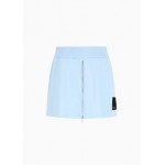 Shorts in ASV organic French terry cotton with zip