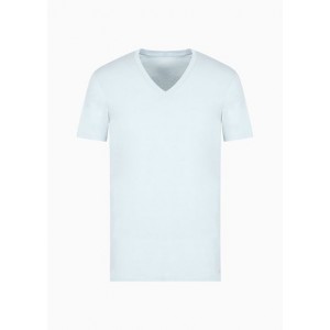 Slim fit short sleeve pima cotton t-shirt