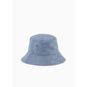 Bucket hat in monogram technical fabric