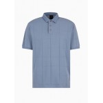 Regular fit polo shirt in ASV mercerized cotton