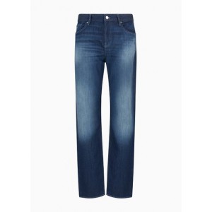 J13 slim fit jeans in indigo denim