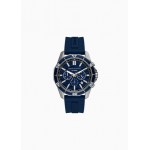 Chronograph Blue Silicone Watch
