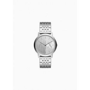 Two-Hand Stainless Steel Watch