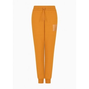 Jogger trousers with monogram patch