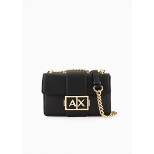 Small shoulder bag with logo and ASV chain strap