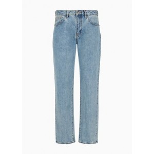 J16 straight fit jeans in ASV cotton indigo denim