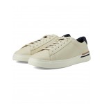 Clint Smooth Leather Low Top Sneakers Navajo Cream