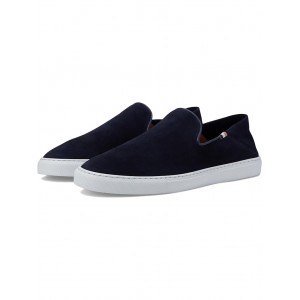 Mens BOSS Rey Suede Slip-On Loafers with Rubber Sole