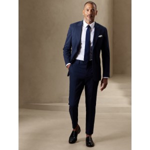 Tailored-Fit Pinstripe Suit Trouser