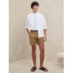 7 Linen-Blend Shorts