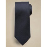 Solid Silk-Blend Tie