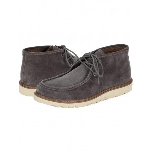 Higgins Lace-Up Boot Grey Suede