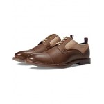 Brent Cap Toe Taupe Leather