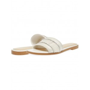 Tru Slide Sandals White/Silver