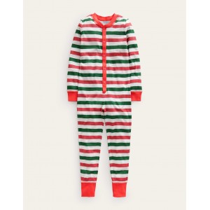 Cosy Sleep All-in-one Pajamas - Multi Stripe