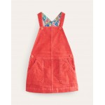 Overall Dress - Coral Pink