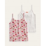 Tank Top 2 Pack - Pink Bunny Hearts