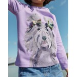 Superstitch T-Shirt - Purple Dog