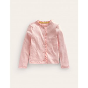 Pointelle Cardigan - Provence Dusty Pink