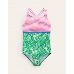 Hotchpotch Swimsuit - Pink, Green Mermaids