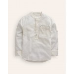 Grandad Shirt - White