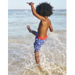Swim Shorts - Sapphire Blue Seashore